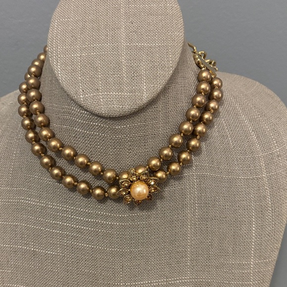 Carolee Jewelry - Carolee Gold Double Strand Necklace